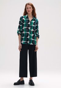 OPUS LANGARM FUMINE WITTY - Chemisier - deep teal