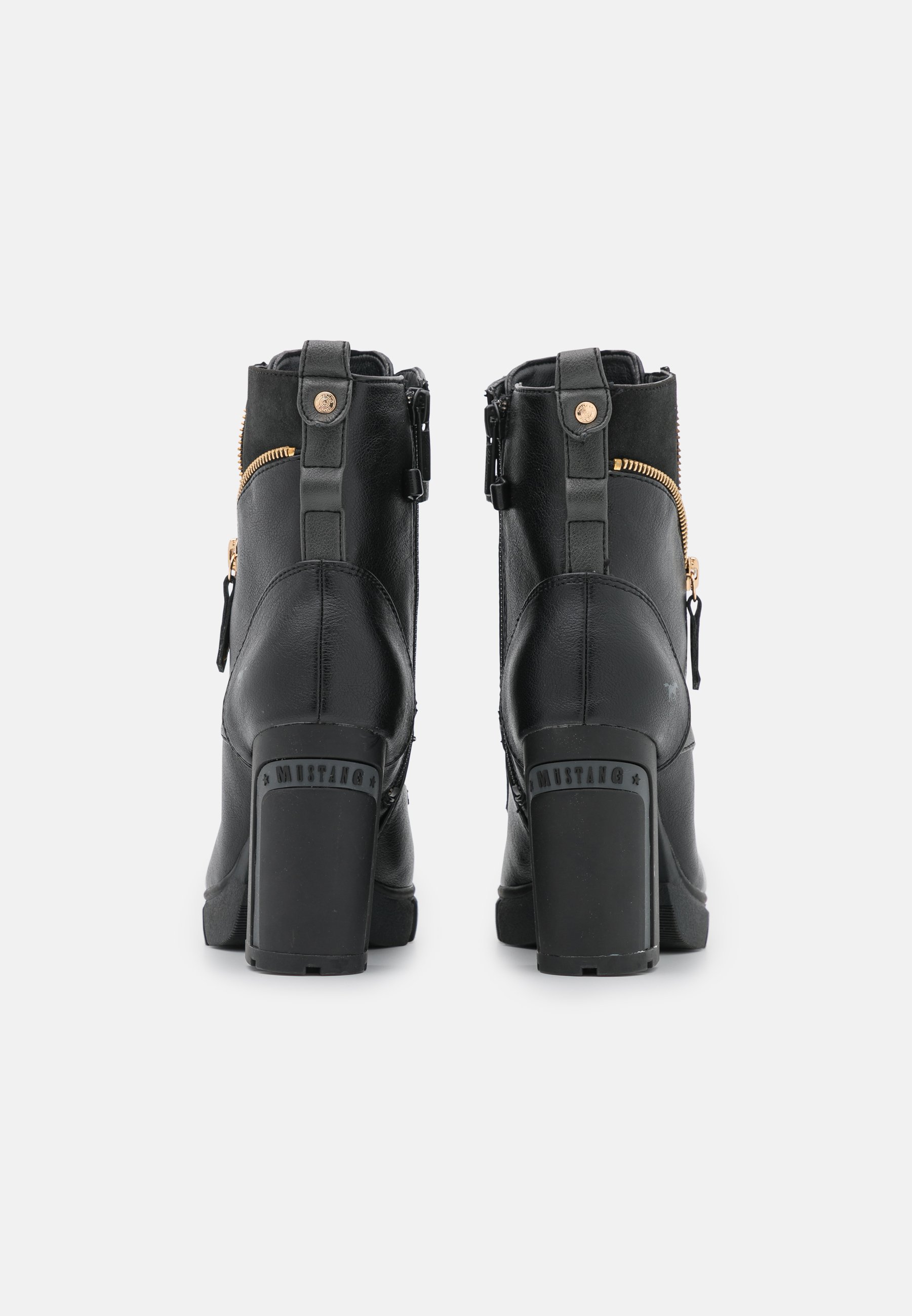 Mustang Botines de tacón - schwarz/negro - Zalando.es