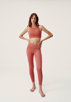 ZHAO - Leggings - terracota