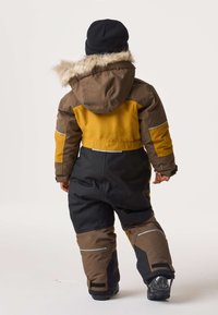 Swedemount HAFJELL WINTER OVERALL JR - Skipak - golden yellow walnut brown