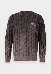 DYED CABLE  - Pulover - washed pink