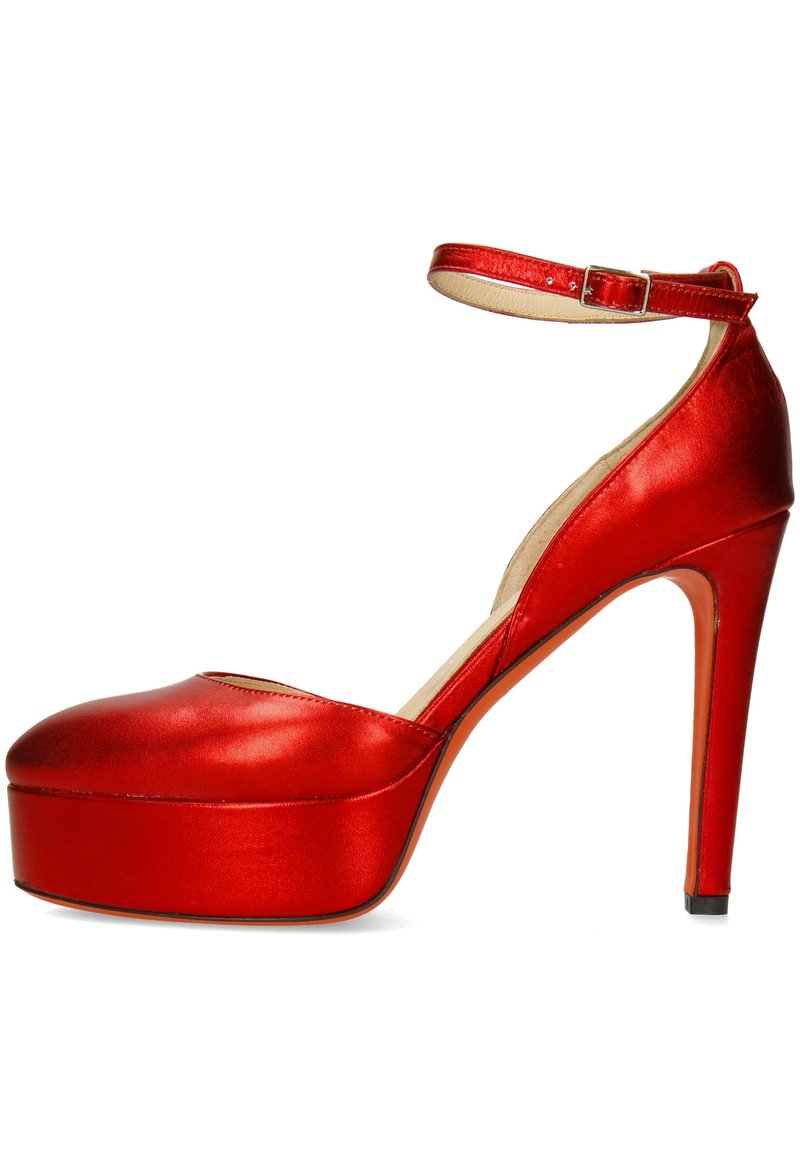 melvin & hamilton Plateaupumps rood melvin & hamilton Plateaupumps rood