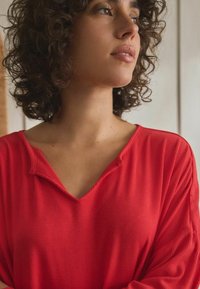 Next TALL FIT - SET - Yöasusetti - red