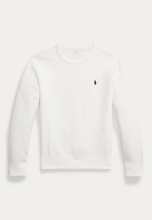 Polo Ralph Lauren DOUBLE KNIT SWEATSHIRT - Mikina - white