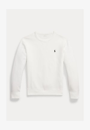 Polo Ralph Lauren DOUBLE KNIT SWEATSHIRT - Mikina - white