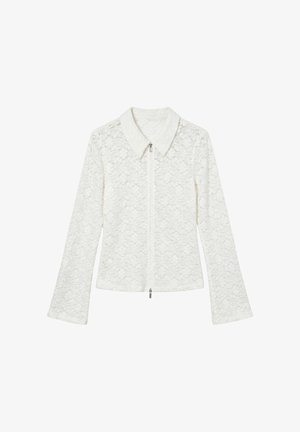 Vero Moda, TOP VMFLORICA TOP - Overhemdblouse - cloud dancer