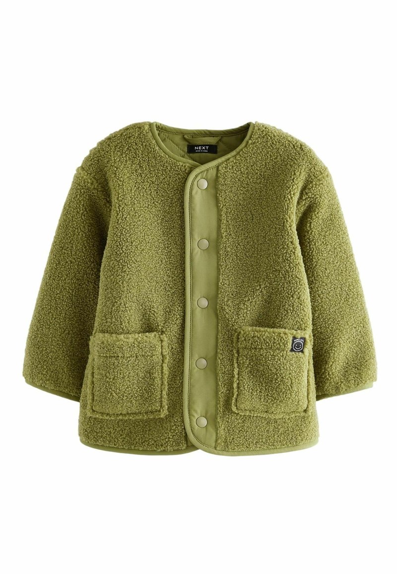Next BORG-REGULAR FIT - Fleecejakke - green