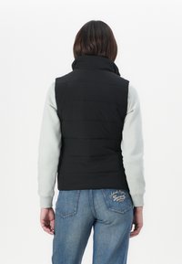 Tommy Jeans PADDED VEST - Waistcoat - black
