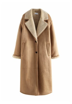 SHEARLING MAXI - Zimný kabát - tan/brown