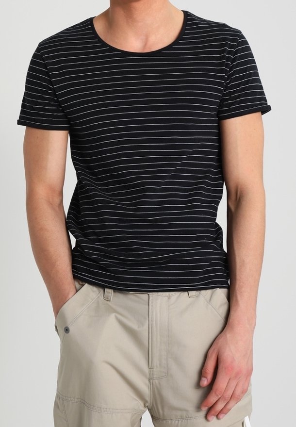 Scotch & Soda Triko s potiskem - blue