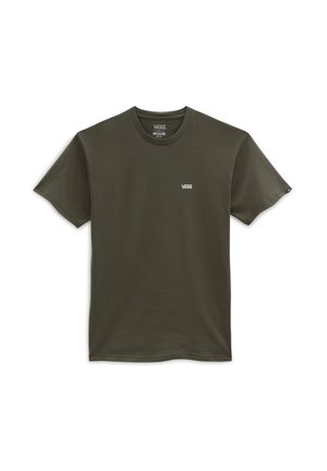 LEFT CHEST LOGO TEE - Jednoduché tričko - dark green