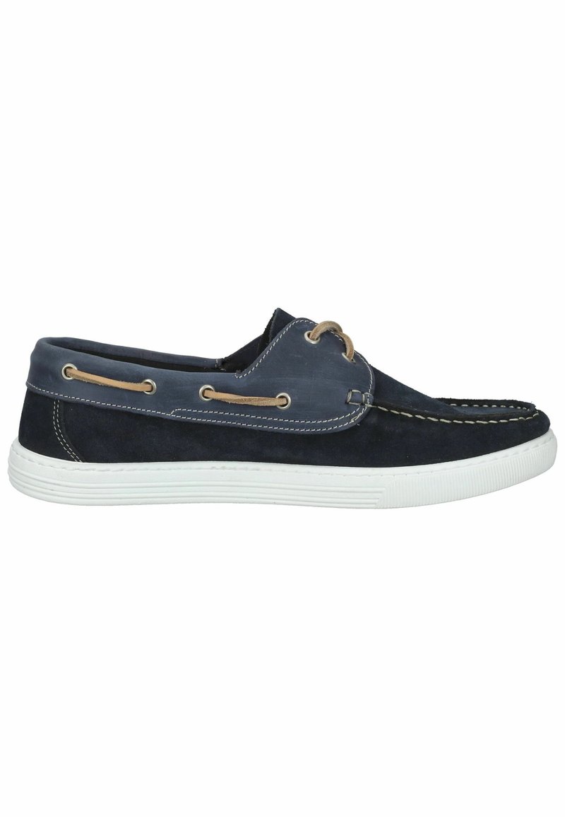 Herren Klassische Schnürer | Sansibar Shoes Bootsschuh dunkelblau - WE94057 Herren Klassische Schnürer | Sansibar Shoes Bootsschuh dunkelblau - WE94057
