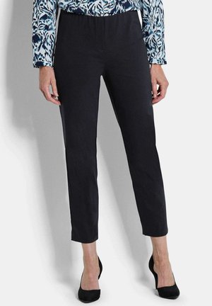 7/8-BENGALIN LOUISA MIT SCHLUPFBUND - Stoffhose - black