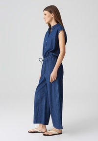 OPUS MID RISE CROPPED WIDE FIT - Combinaison - coal blue