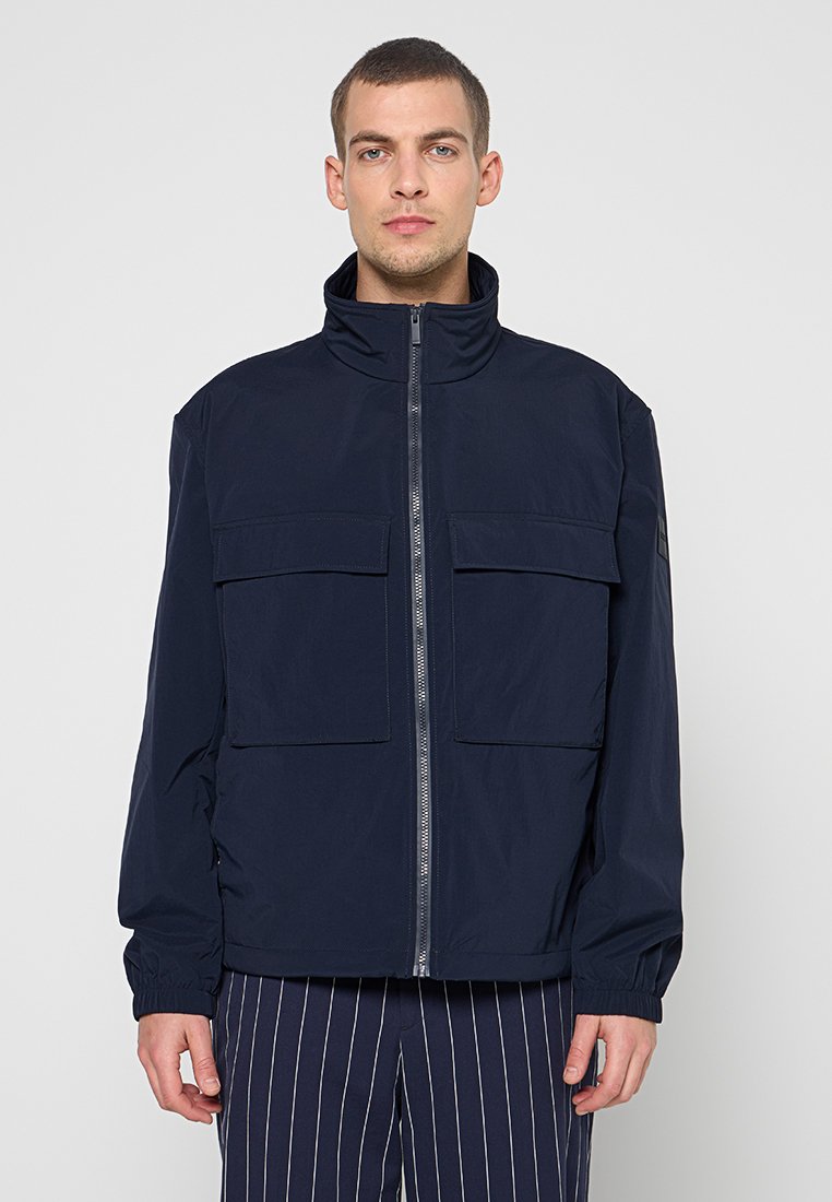 Boss Lichte jas donkerblauw