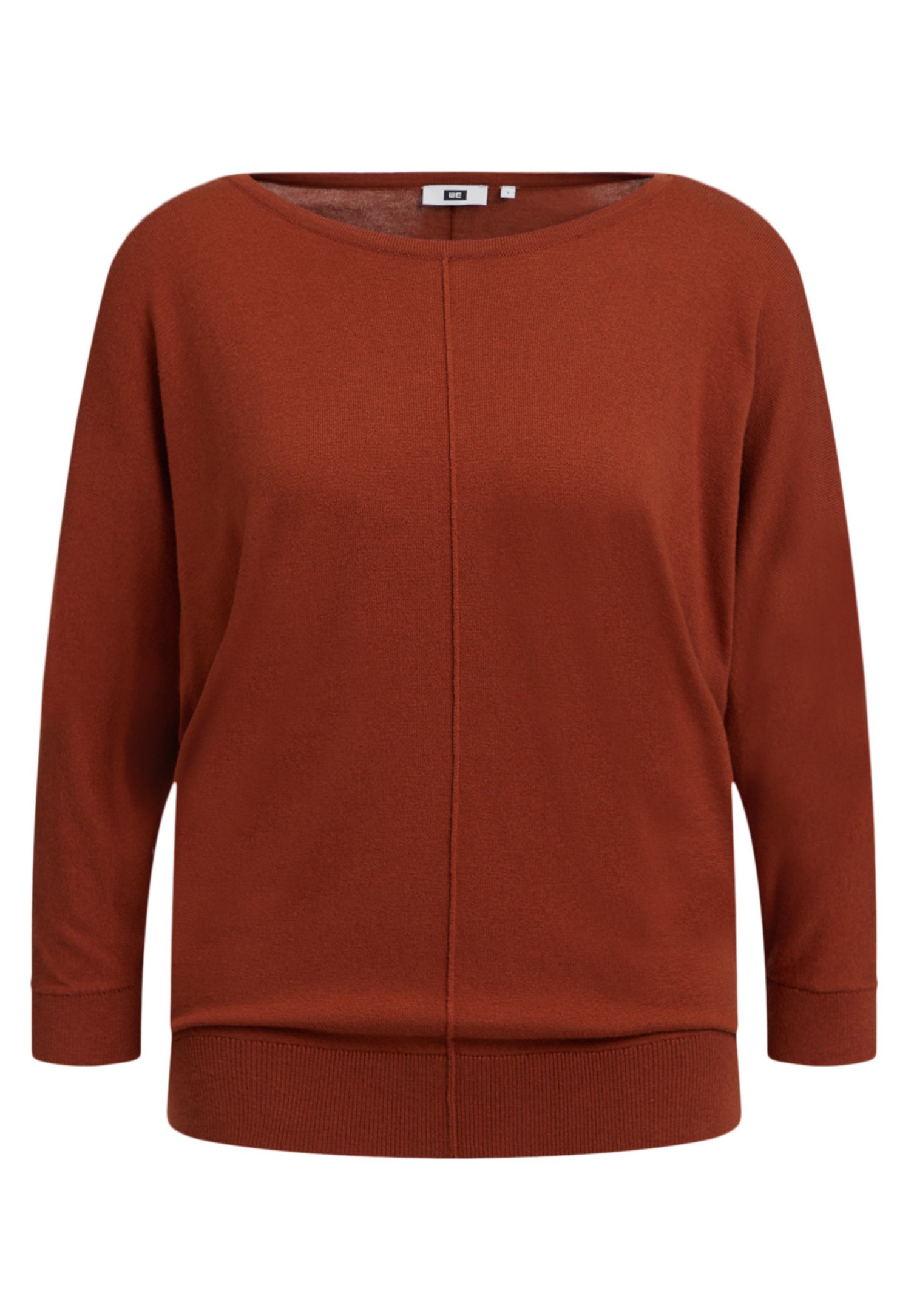 WE Fashion FIJNGEBREIDE TRUI Trui terra cottaGraniet WE Fashion Trui terra cottaGraniet Zalando.nl