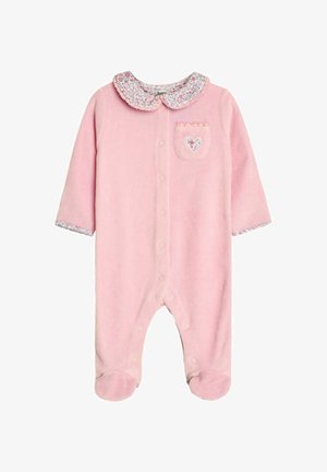 JoJo Maman Bébé DITSY ALL-IN-ONE - REGULAR FIT - Nattdräkt - pink