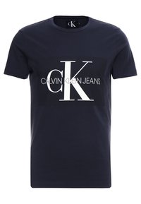 Calvin Klein Jeans Triko s potiskem - dark blue