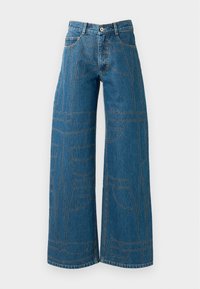 Wide leg - medium blue