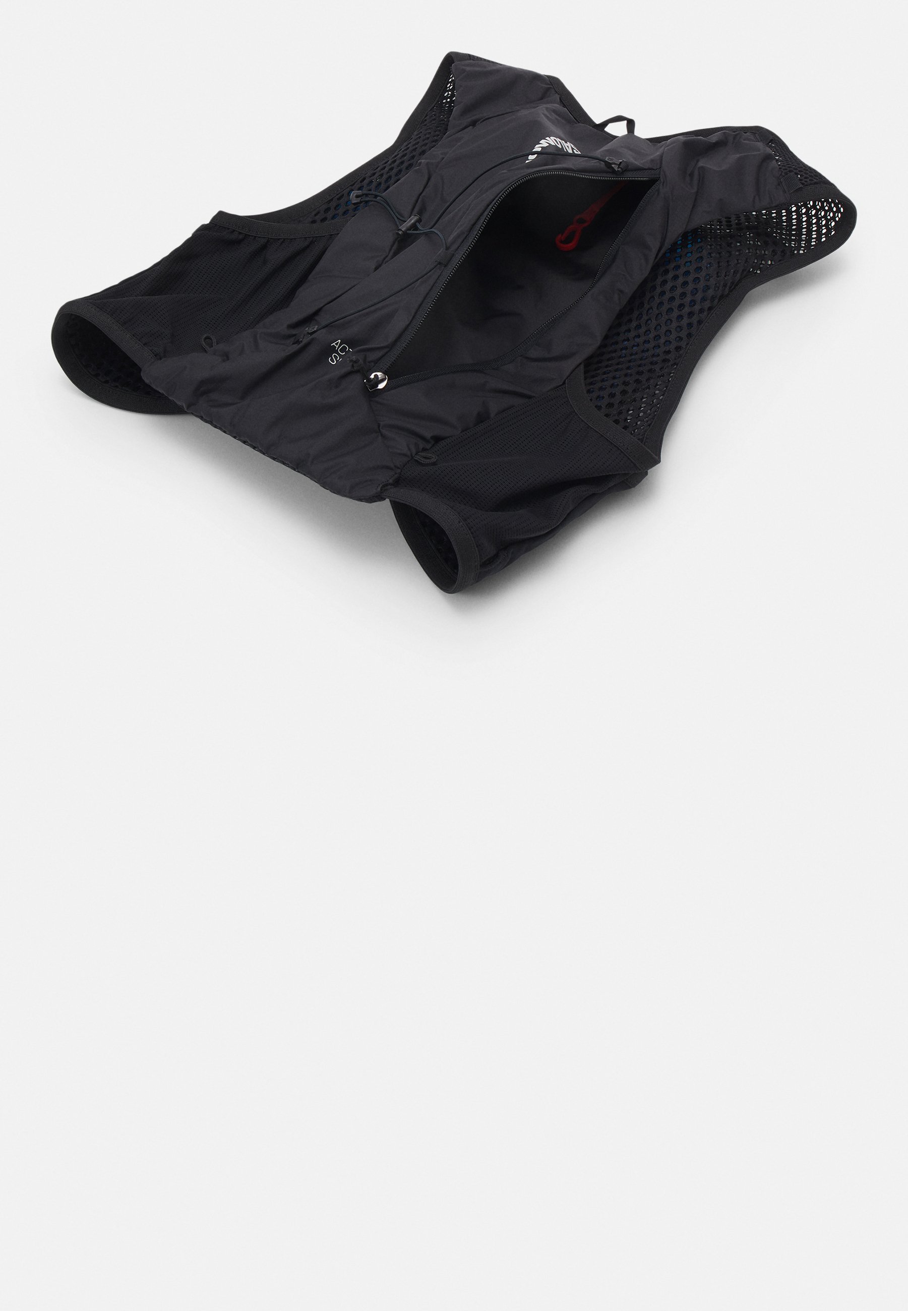 Salomon ACTIVE SKIN UNISEX - Hydratatierugzak - black/metal/zwart
