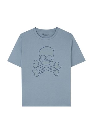 MAGIC SKULL - Print T-shirt - blue