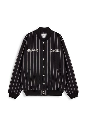 CAUSING PANIC BUTTON  - Bomberjacks - black