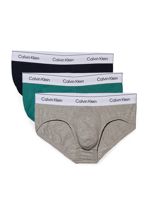 HIP ICON 3 PACK  - Briefs - shoreline gr heather lively teal4
