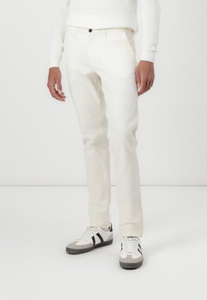 Jack & Jones PREMIUM JPSTMARCO DAVE - Chinos - antique white