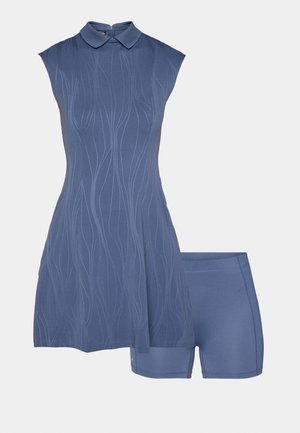 J.LINDEBERG Sports JILL DRESS 2-IN-1 - Leggings - vintage indigo