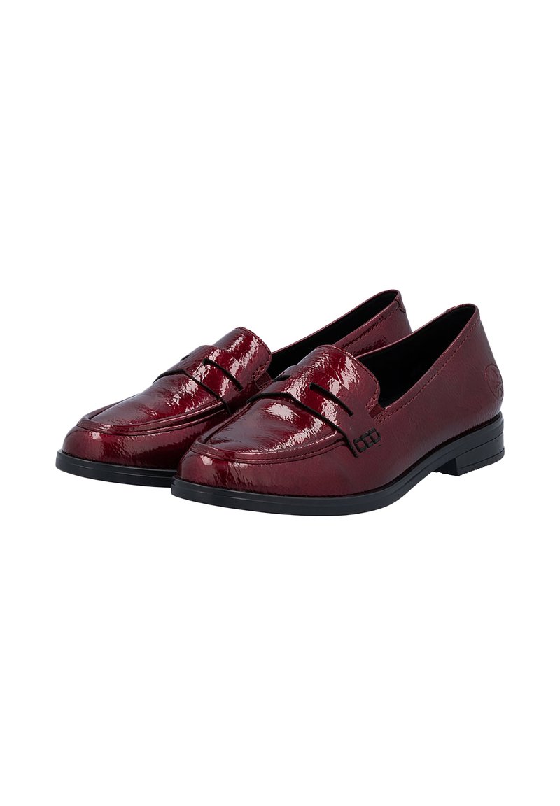 Rieker Mocassin à Talon Cuir Largo - Chaussures Confortables Et Élégantes Pour Homme
