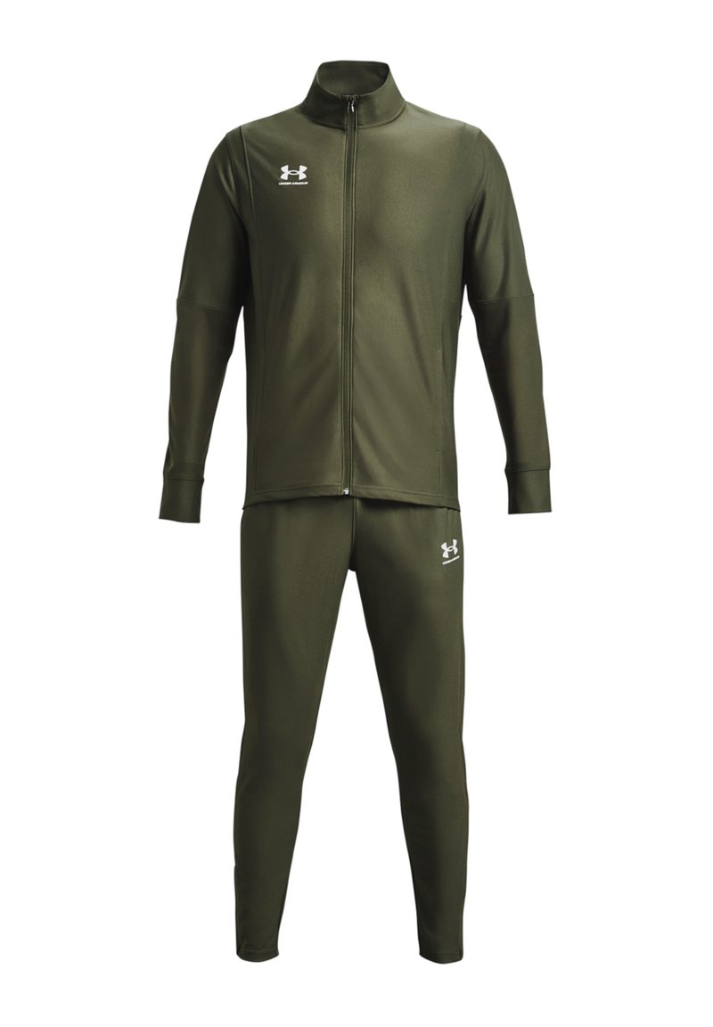 Under Armour - CHALLENGER TRACKSUIT SET - Trainingsanzug - marine od green /white, Vergrößern