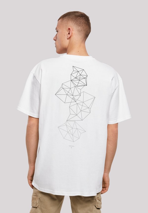 GEOMETRIC ABSTRACT - T-Shirt print - weiß