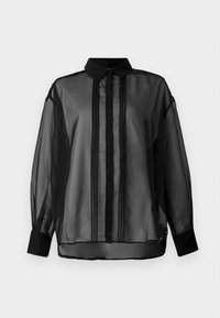 COAKUM LOUAS SHIRT - Blusa com botões - black