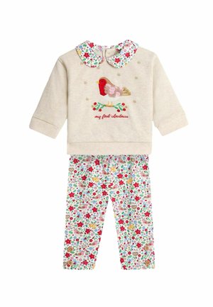 REGULAR FIT -  SET   - Bluză de molton - cream