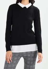 Dorothy Perkins Stickad tröja - black