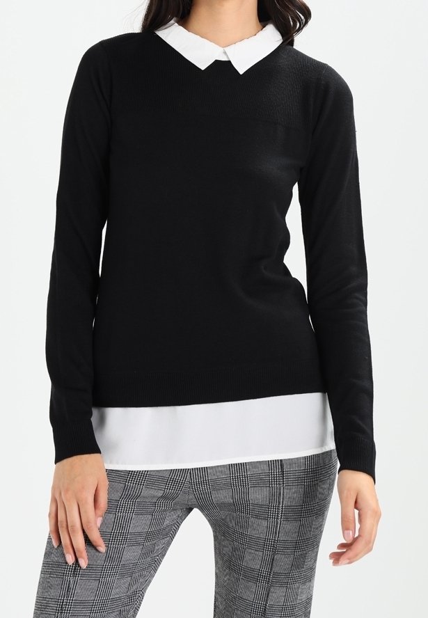 Dorothy Perkins Stickad tröja - black