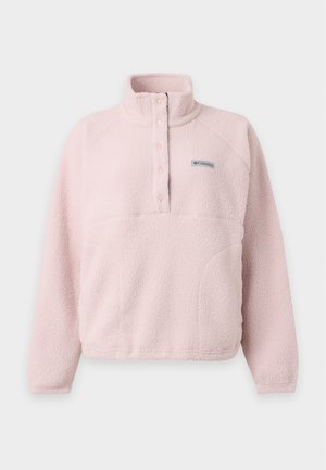 Columbia, JASPER RIDGE™ PEBBLED FLEECE HALF SNAP - Поларен пуловер - mineral pink/moonvista