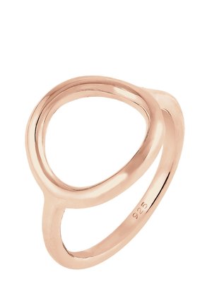 BASIC CIRCLE GEO - Bague - rose gold-coloured
