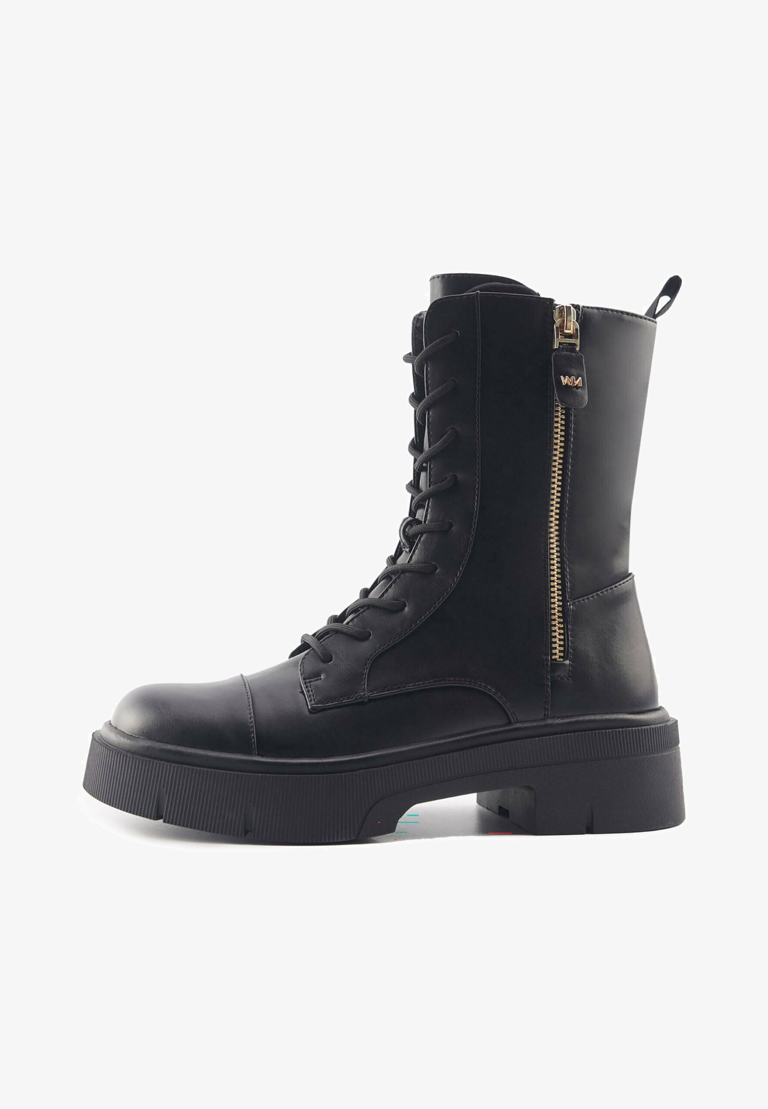 Nine West MILITARY Platform ankle boots black - Main Image