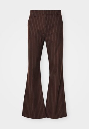 Jaded London STACKED FLARE UNISEX - Bukser - brown