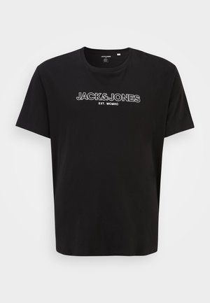 JACK & JONES Heren JJECORP Logo Tee SS Crew Neck 3PK MP T-shirt, White/Pack