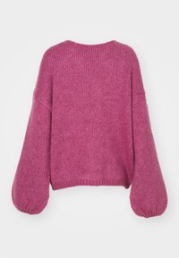 JDY JDYDINEA REVERSIBLE  - Maglione - red violet