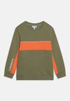 COLOR BLOCK UNISEX - Sweatshirt - khaki/buoy