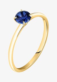 Vald, blau gelbgold-coloured