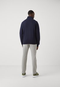 Champion ICONS FULL ZIP COLLAR - Sudadera con cremallera - dark blue