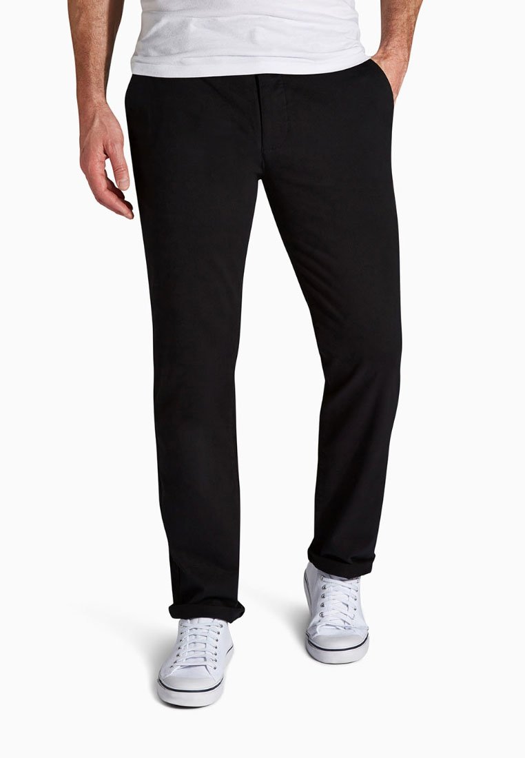 Next - CHINOS SLIM FIT - Chinos - black, Förstora