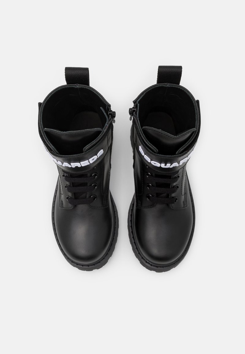 Kinder Bekleidung | Dsquared2 UNISEX Schnürstiefelette black/schwarz - IO72904 Kinder Bekleidung | Dsquared2 UNISEX Schnürstiefelette black/schwarz - IO72904