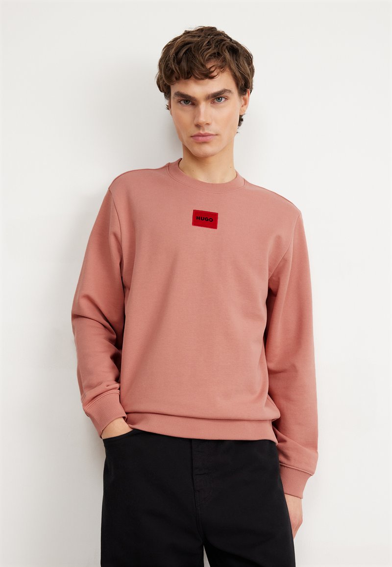 HUGO DIRAGOL - Bluză de molton - light/pastel red