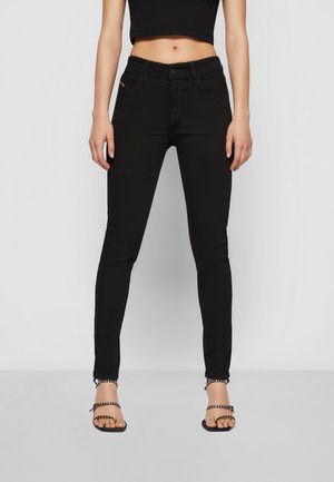 2017 SLANDY DIESEL LIBRARY - Kitsa lõikega teksad - black/dark grey