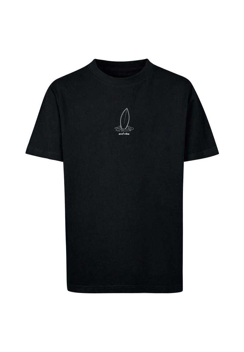 Merchcode SUMMER SURF VIBES  - T-shirts med print - black